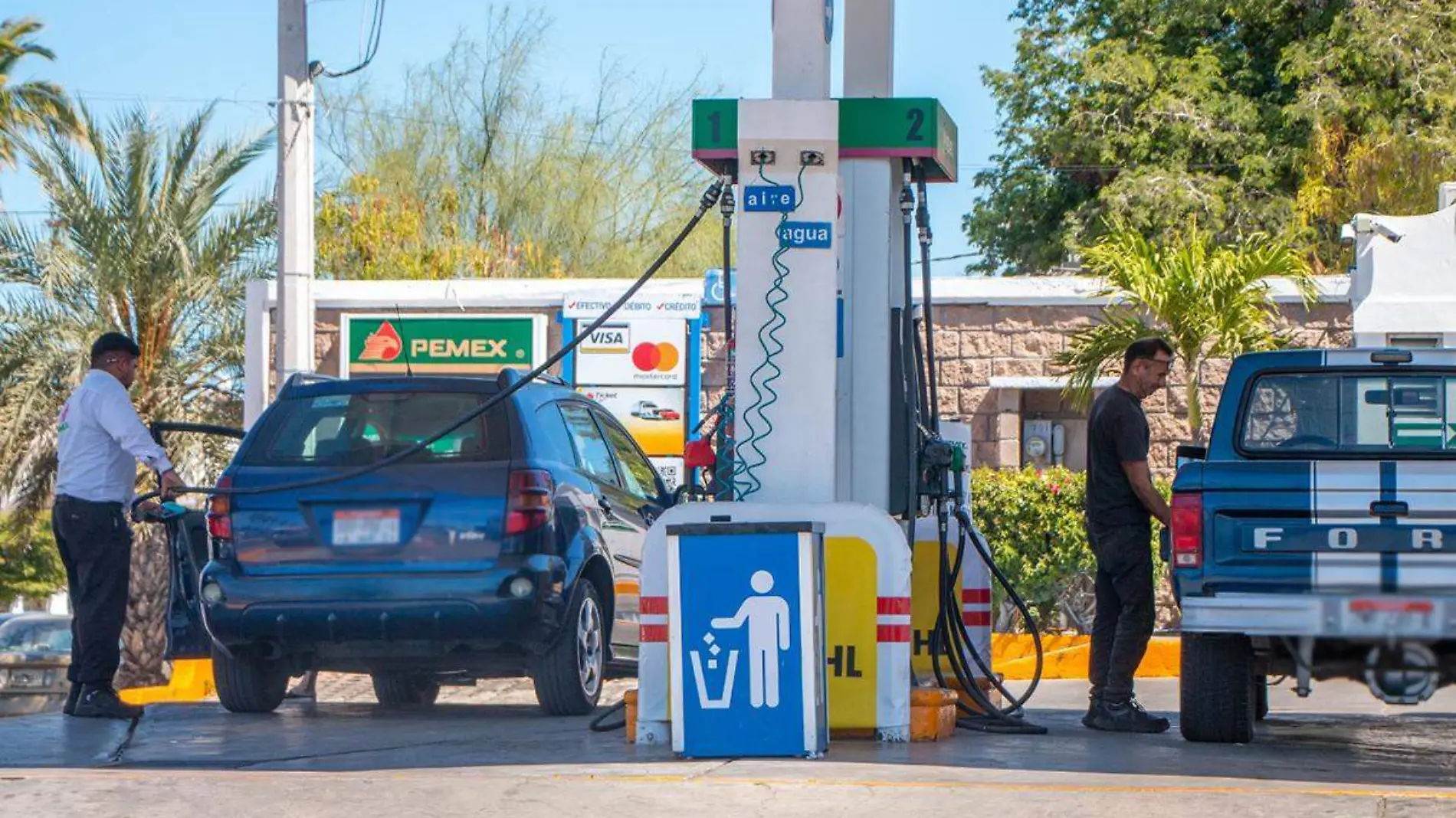 Gasolina gasolineras la paz